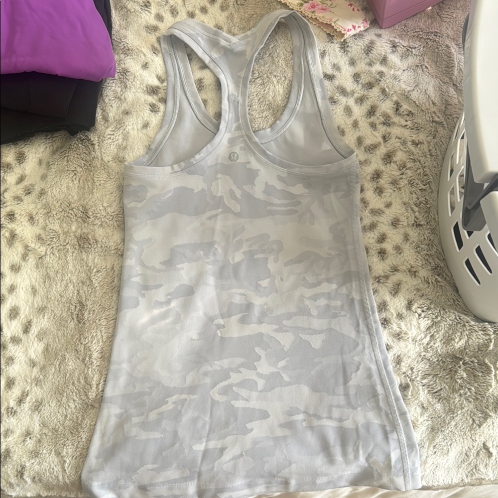 Lululemon grey camo racerback